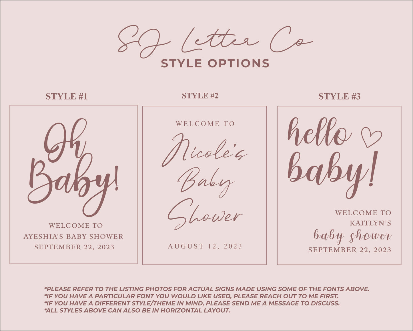 Acrylic Baby Shower Welcome Sign Painted Back | Acrylic Welcome Sign | Gender Reveal Sign