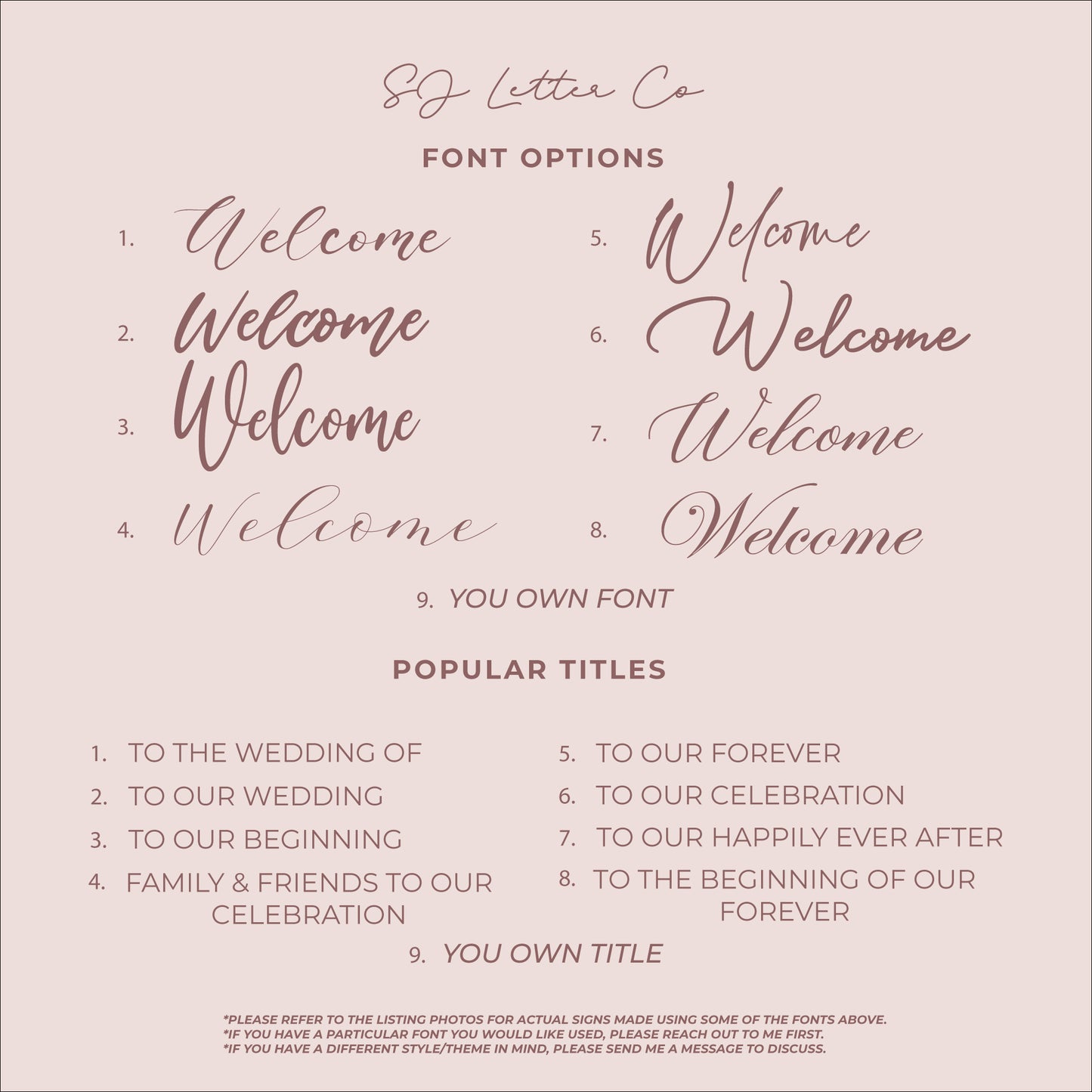 Acrylic Wedding Welcome Sign | Welcome to our Wedding Sign