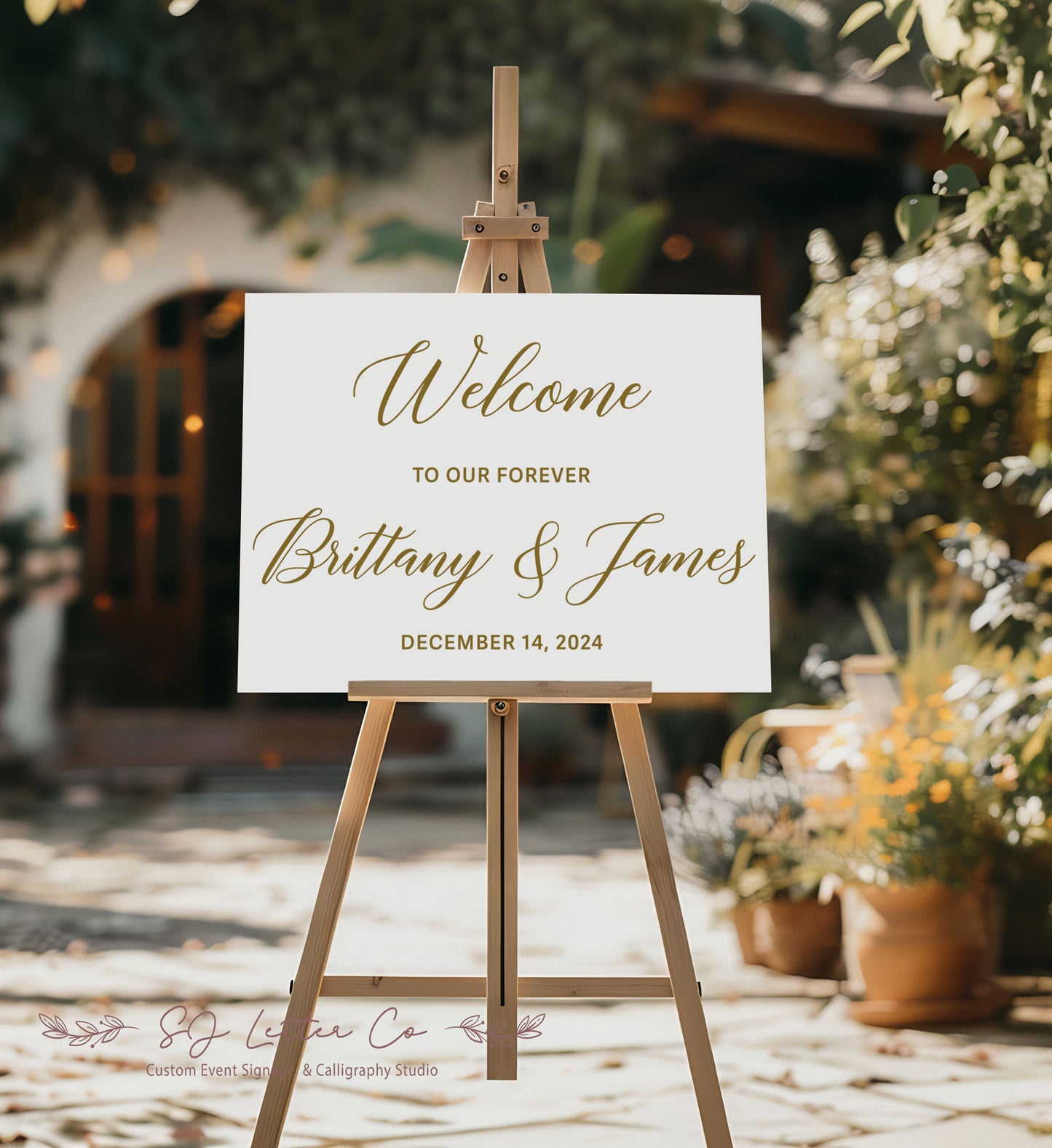 White Acrylic Wedding Welcome Sign | Welcome To Our Wedding Sign | Boho Wedding Decor