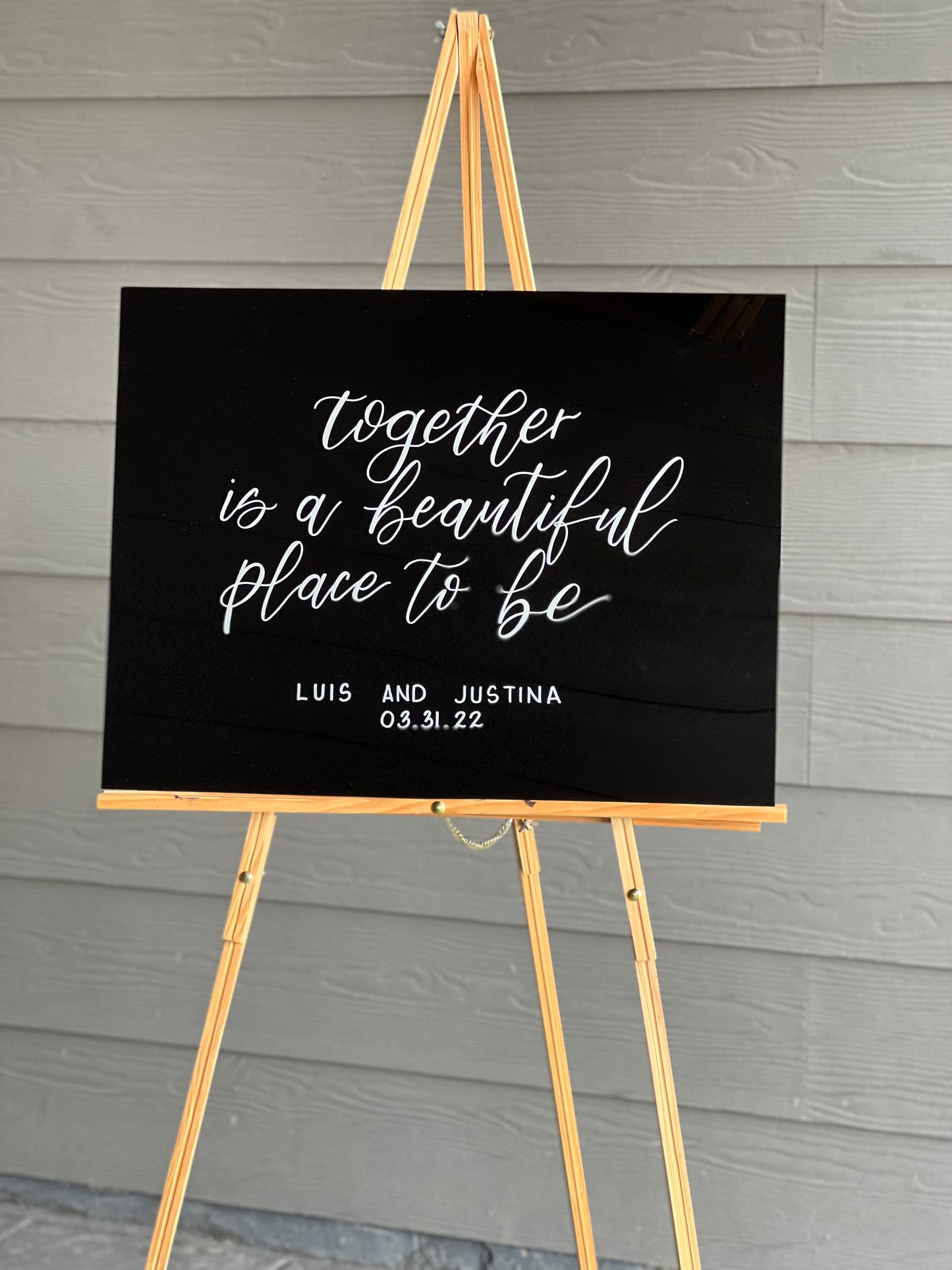 Custom Quote Acrylic Sign | Home Decor Sign | Acrylic Wall Art | Custom Wedding Acrylic Sign | Nursery Room Art