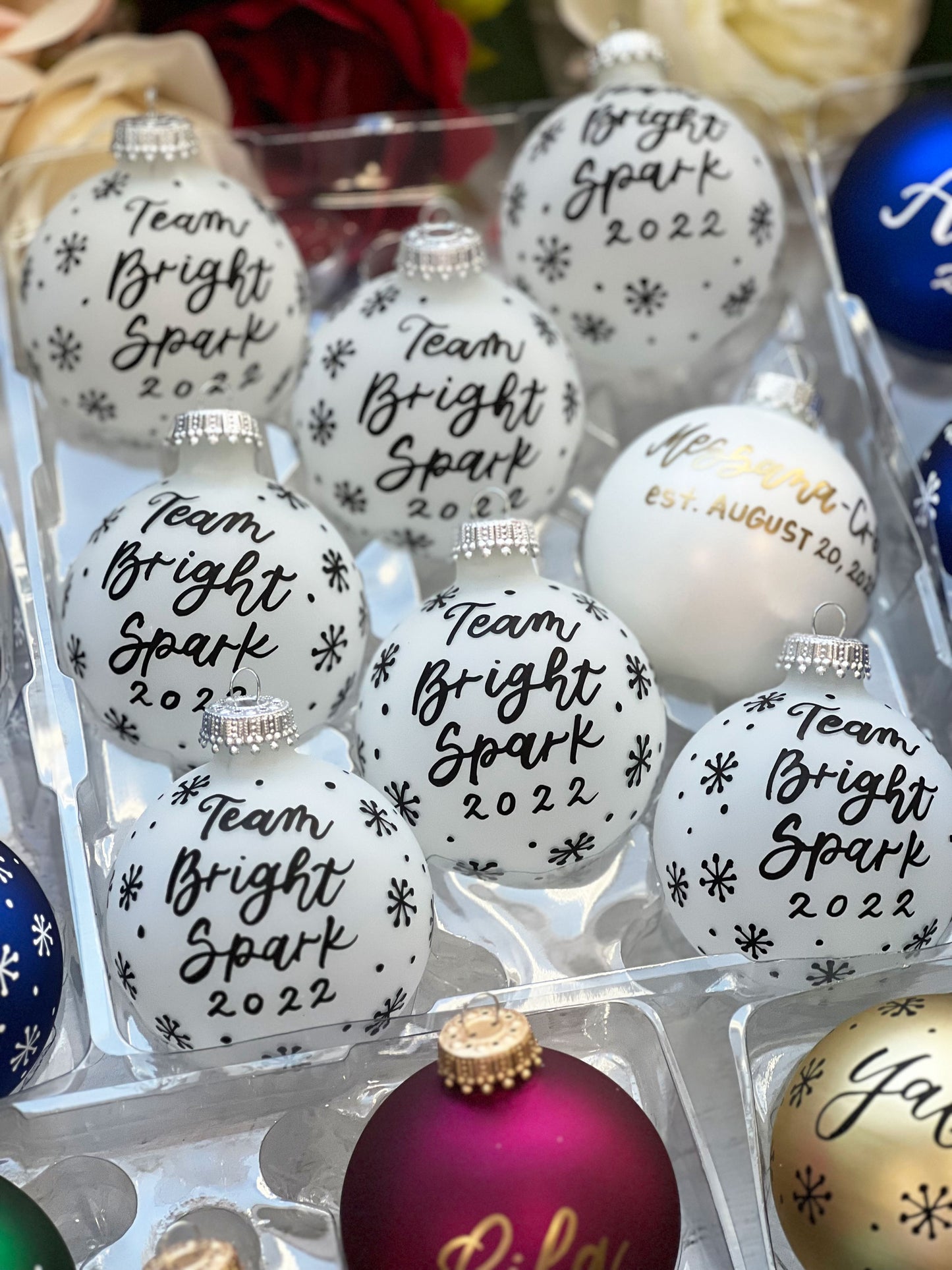 Corporate Giveaway Personalized Christmas Ornament