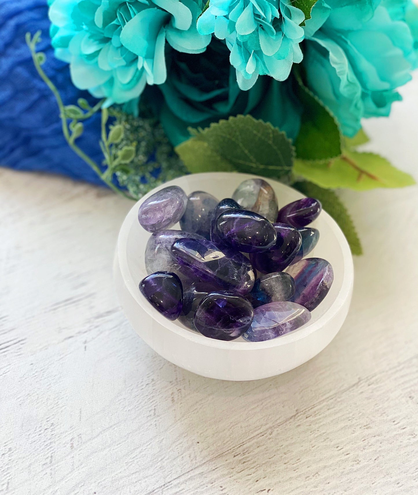 Large Selenite Charging Bowl with Stand