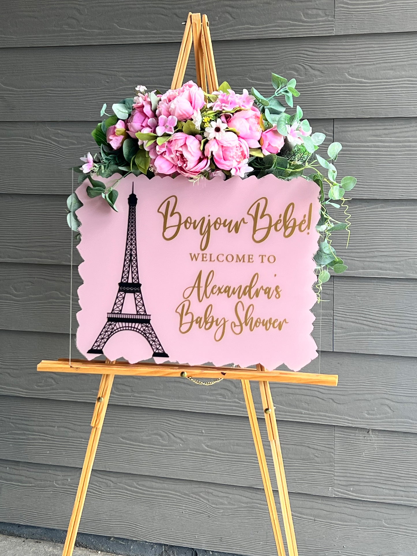 Custom Acrylic Sign | Custom Birthday Sign | Custom Acrylic Wedding Sign | Acrylic Bridal Shower Sign | Baby Shower Sign | Custom Quote