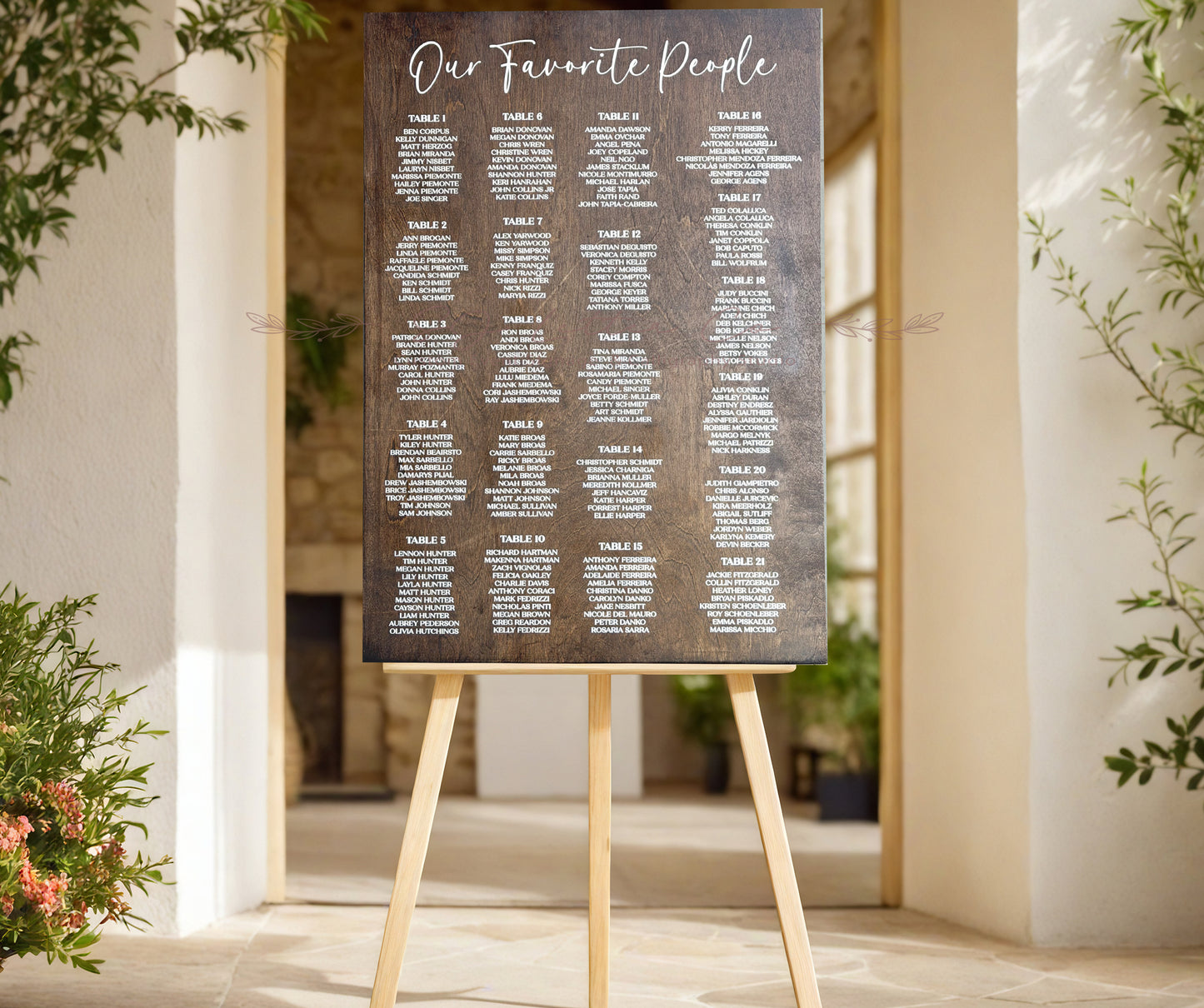 Wood Wedding Seating Chart | Wood Seating Chart Event Sign | Party Seating Chart Sign | Wood Wedding Sign
