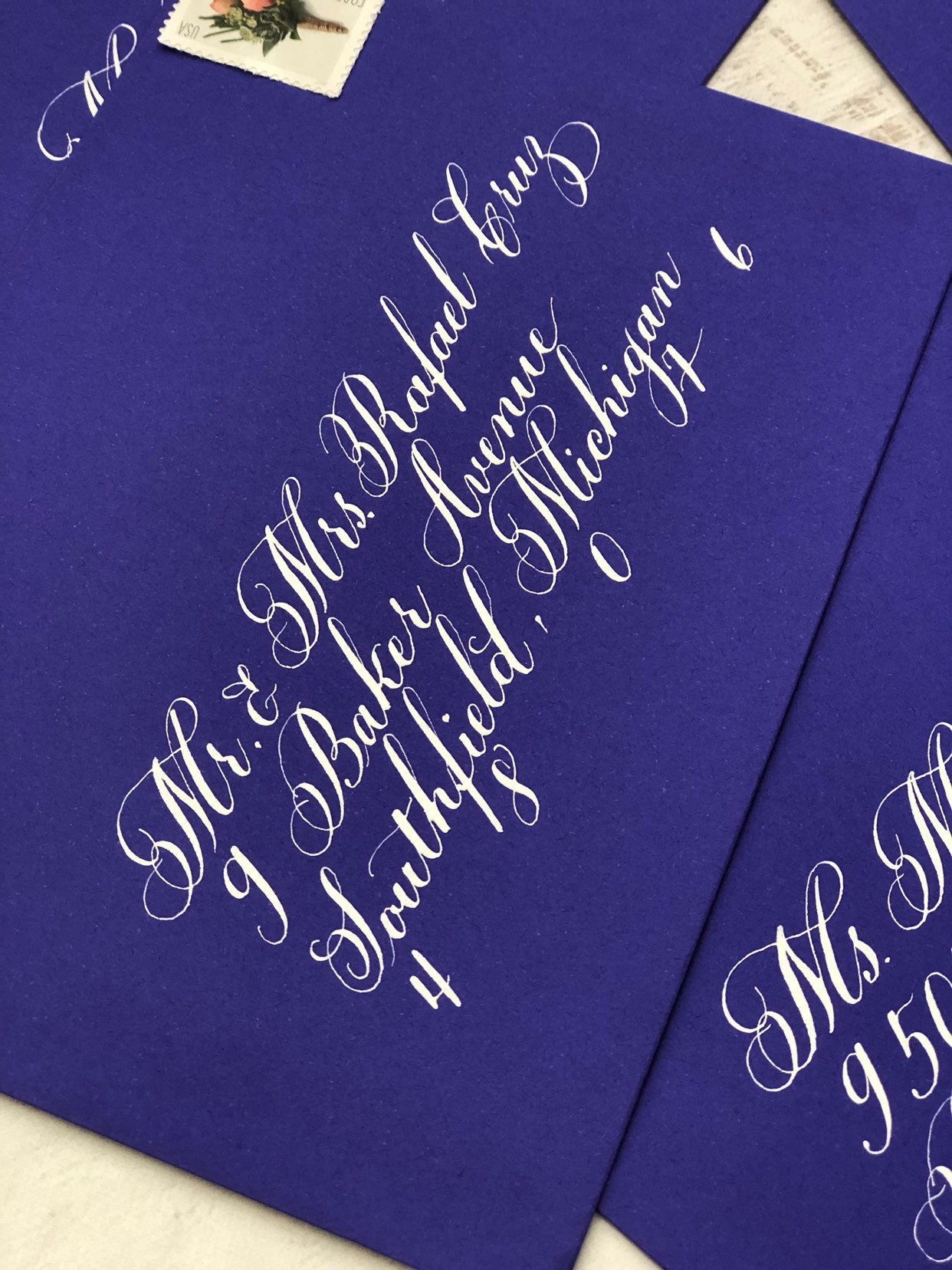 Wedding Envelope Addressing Calligraphy