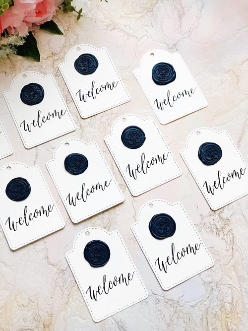 Thank You Calligraphy Tags | Wedding Favor Thank You Tags | Party Thank You Gift Tags